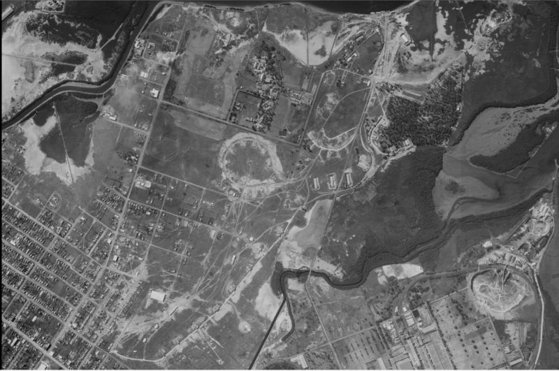 Aerial Photo of Newington in 1946